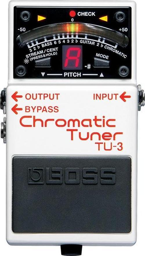 TU-3 Chromatic Tuner Bas ve Elektro Gitar için