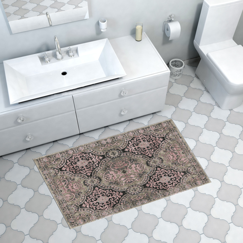 Kaymaz Taban Djt Banyo Halısı Star Pamuk Modern 659M Bej