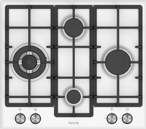 6568-D 60 cm Wok Gözlü Beyaz Set Üstü Ocak
