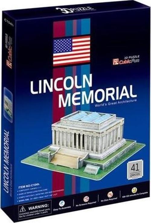 Lincoln Anıtı Usa 3D Puzzle C104H