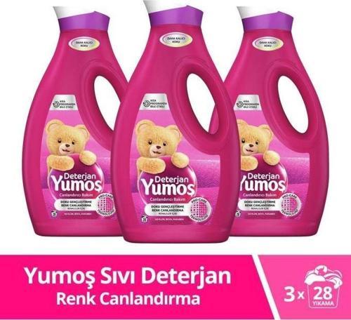 Sıvı Deterjan Renkliler 1690 ml x 3 Adet