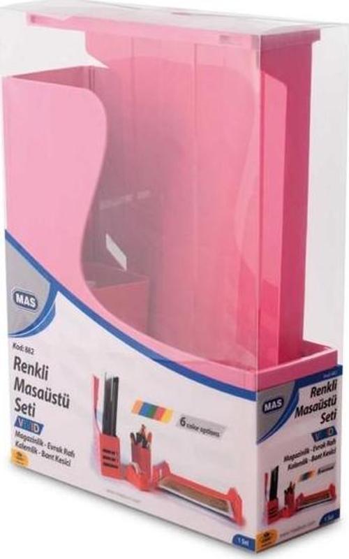 Renkli Masa Seti - Vivid - Pembe 0882