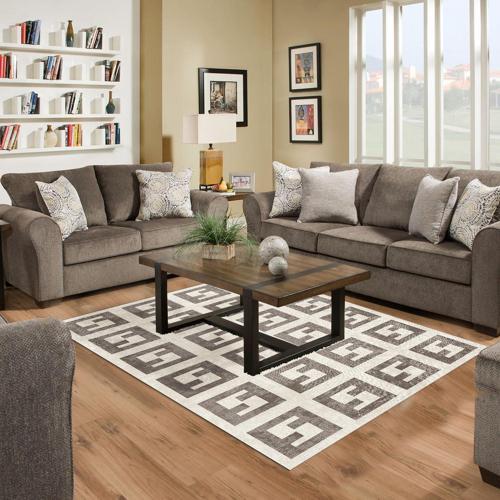 Kaymaz Taban Djt Salon Halısı Trend Modern 606M Bej