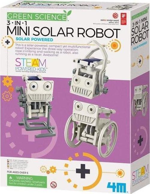 3-in-1 Mini Solar Robot 3377