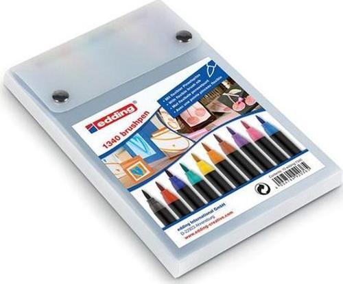 10'lu Pp Kutu Firca Uclu Keceli Kalem Seti