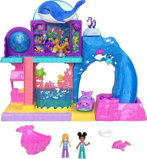 Pollyville Eğlenceli Akvaryum Oyun Seti HKW15