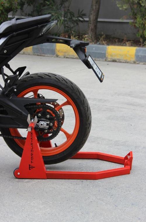 Motosiklet Arka Kaldırma Standı RS2 Kırmızı