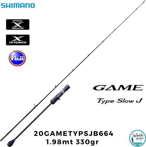 Game Type Slow J B664 1.98mt 330gr (S2P) Tetikli Slow Jigging Kamış