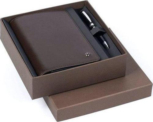 Hakiki Soft Deri Jotter (Notluk) Kahve Dr 3110-2