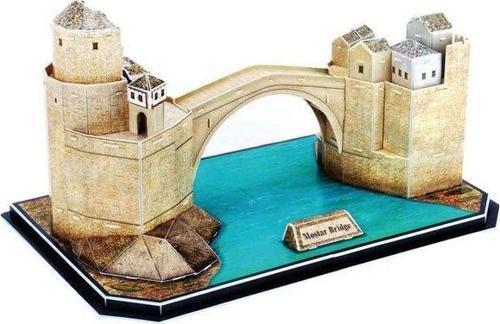 Mostar Köprüsü Bosna Hersek 3D Puzzle