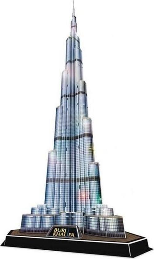 Burç Halife Binası 136 Parça 3D Puzzle