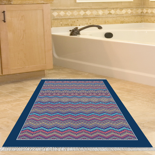 Kaymaz Taban Djt Banyo Halısı Trend Saçaklı Modern 1935 Renkli
