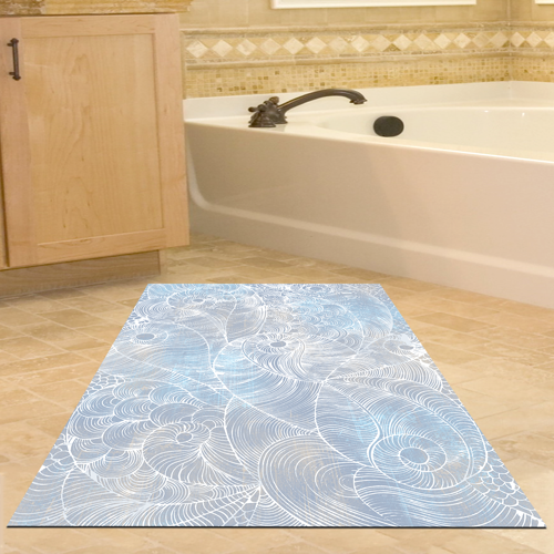 Kaymaz Taban Djt Banyo Halısı Trend Modern 1303 Lila