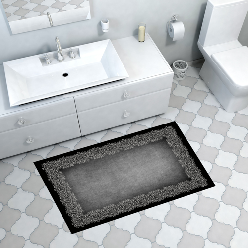 Kaymaz Taban Djt Banyo Halısı Star Pamuk Modern 1674 Kahve