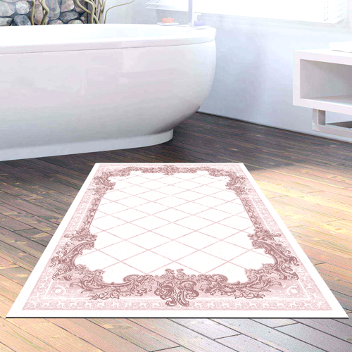 Kaymaz Taban Djt Banyo Halısı Trend Modern 748 Mavi