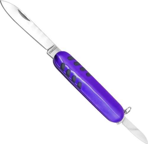 Çift Ağızlı Cep Çakısı Mor (K5017-8)