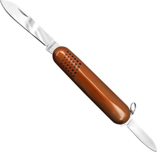 Çift Ağızlı Cep Çakısı Turuncu (K5017-30)