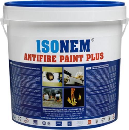 İsonem AntiFire Paint Plus 120 Dk Yangına Dayanıklı Boya 10 Kg Beyaz
