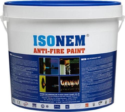 İsonem AntiFire Paint Yangın Geciktiren Boya 10 Kg Beyaz