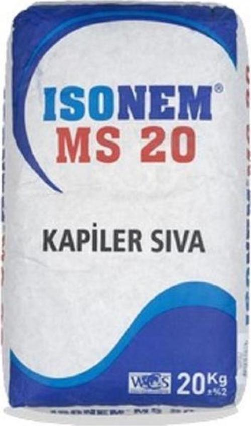 İsonem Ms20 Kapiler Sıva 20 Kg Gri