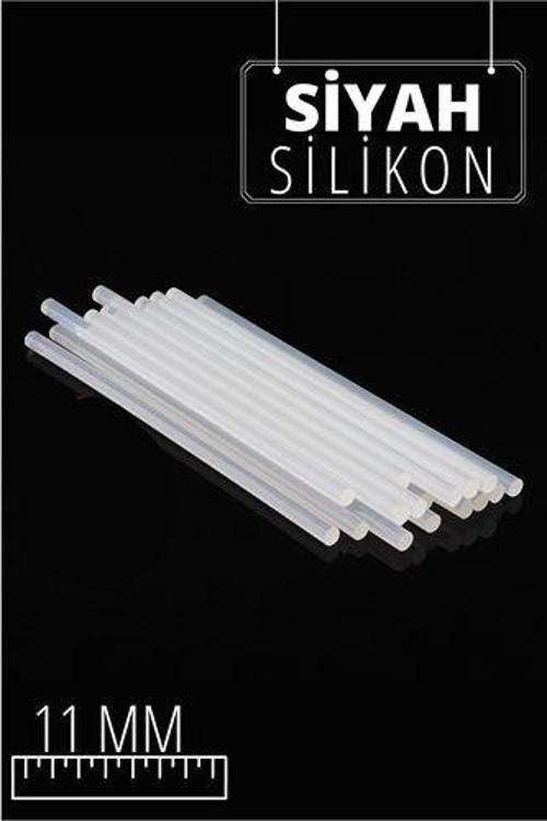 11 mm 12 Adet Sıcak Silikon