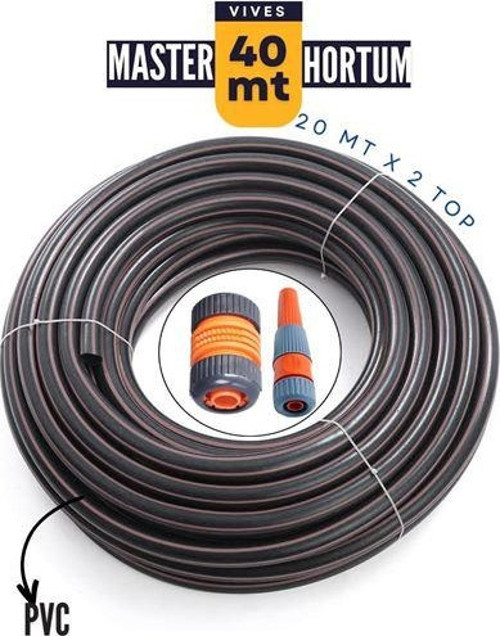 40 Metre Master Bahçe Hortumu Sulama Aparatı HEDİYELİ