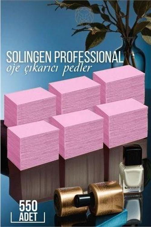 550 Adet Oje Çıkarıcı Doğal Ped Solingen Professional