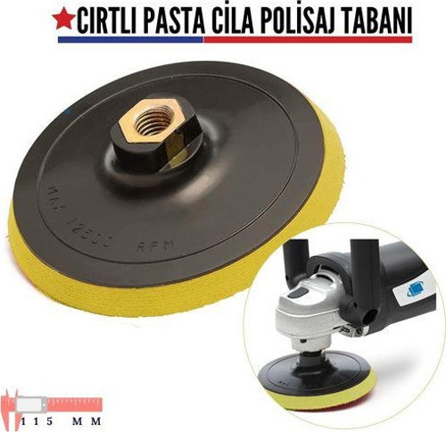 Brianza 115 mm Zımpara Polisaj Taşlama Tabanı