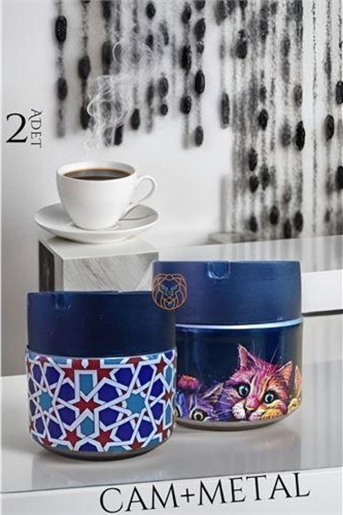Cam+Metal Küllük Dumansız 2 ADET
