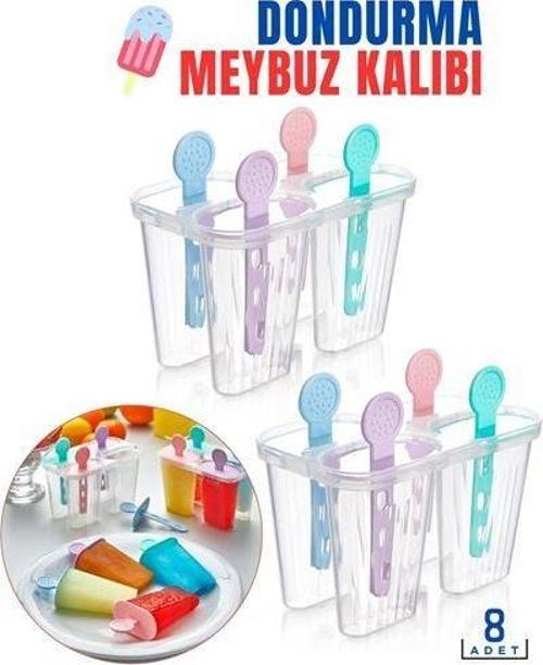 Dondurma Meybuz Kalıbı 8 Adet Bovezzo Design