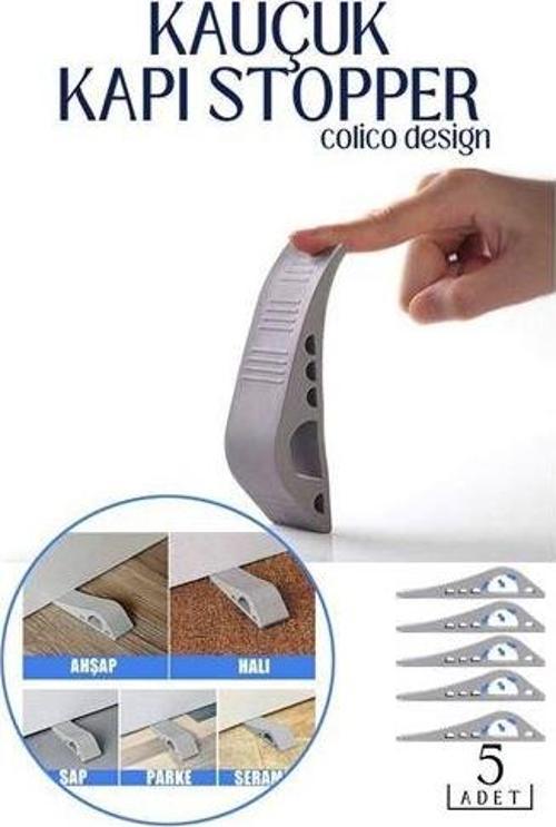 Kauçuk Kapı Stopperi Colico Design 5 Adet