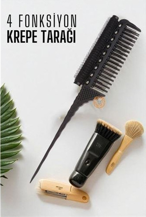 Krepe Tarağı 4 in 1 Fonksiyon Profesyonel