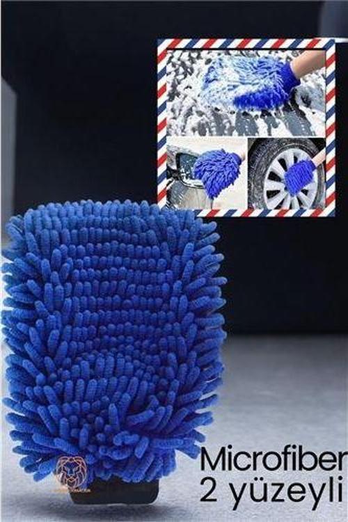 Oto Yıkama Eldiveni Jant Torpido Temizlik Eldiveni Microfiber
