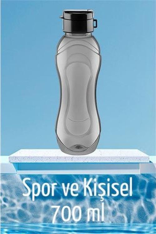 Prime Matara 700 ml SİYAH Spor ve Kişisel Matara