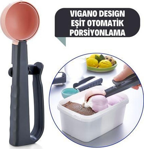 Vigano Otomatik Dondurma Porsiyonlama Kaşığı