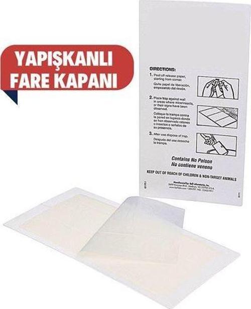 Yapışkanlı Pratik Fare Kapanı