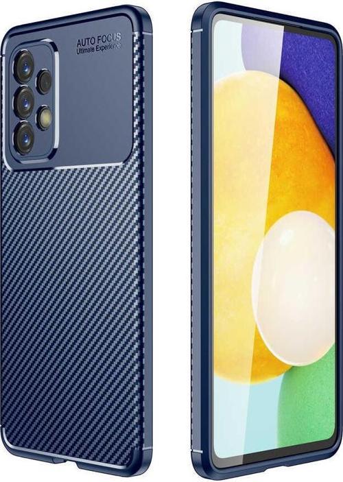 Samsung Galaxy A73 Kılıf Darbe Emici Uzun Ömürlü Parmak İzi Yapmaz Karbon Tasarım Negro Kılıf