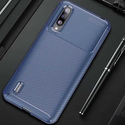 Xiaomi Mi A3 Kılıf Darbe Emici Uzun Ömürlü Parmak İzi Yapmaz Karbon Tasarım Negro Kılıf