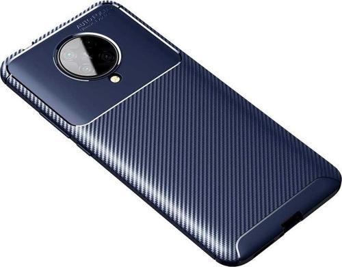 Xiaomi Poco F2 Pro Kılıf Darbe Emici Uzun Ömürlü Parmak İzi Yapmaz Karbon Tasarım Negro Kılıf