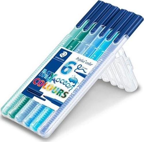 Okyanus Renk 1.0 mm 6'lı Keçeli Boya Seti
