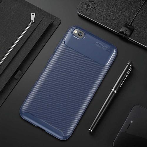 Xiaomi Redmi Go Kılıf Darbe Emici Uzun Ömürlü Parmak İzi Yapmaz Karbon Tasarım Negro Kılıf