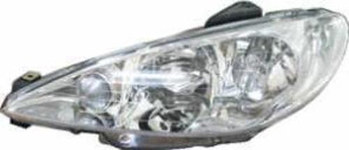 PEUGEOT 206  E.M. SAĞ FAR PARABOLİK  ORJİNAL                6205.S7