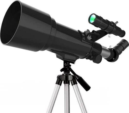 400 x 70 Mm Açıklıklı Refrakter Teleskoplar 15x - 150x Telefon Adaptörlü Reflex