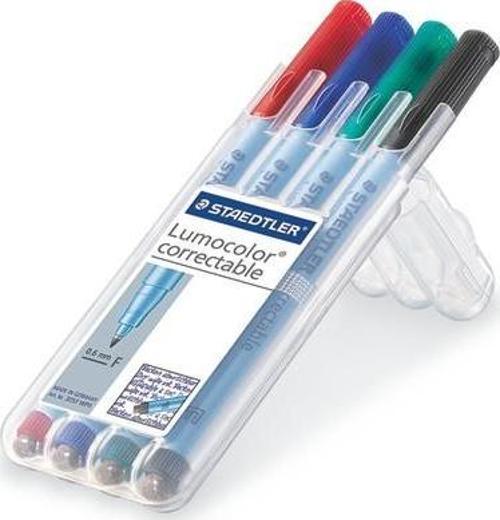 305F Wp4-1 Lumocolor Silinebilir Non-Permanent Markör F 4'Lü Set