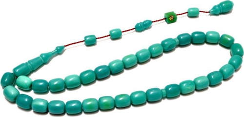 Sıkma Tesbih Turkuaz Renk (Khr -10804)