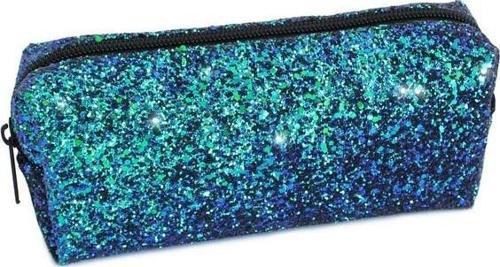 Aqua Parıltılı Mermaid Kalem Kutu