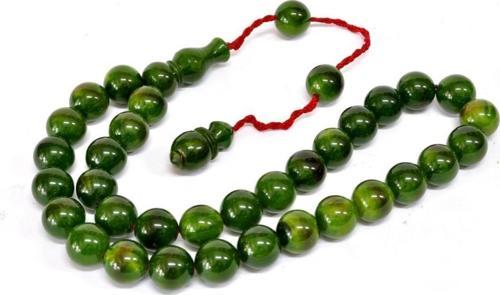 Sıkma Kehribar Tesbih 12mm