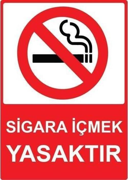 Uyarı Levhası Sigara İçmek Yasaktır "853"