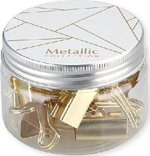 Yassı Kavanoz 25 Li Bronz Klips Sc200381