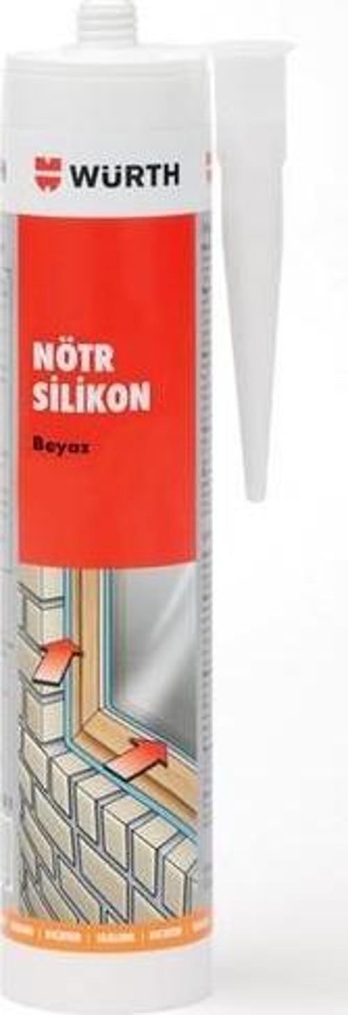 Nötr Silikon Beyaz 310ml